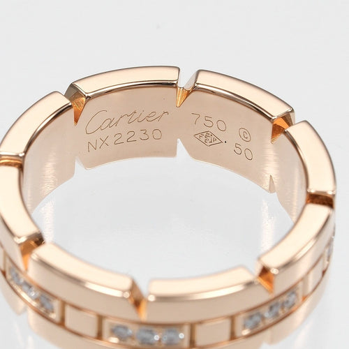 50 Cartier Tank Française - Bague en or rose 18K et diamant 58 Facettes vo0t3qjs7t