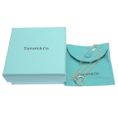 Tiffany & Co. Elsa Peretti - Pendentif Open Heart en argent et saphir rose 58 Facettes a92cws30t8