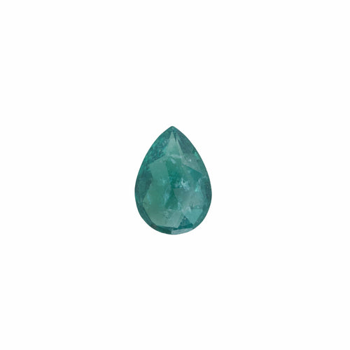 Tourmaline verte - Pierre taille poire 2,74 carats 58 Facettes P111b