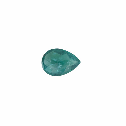 Tourmaline verte - Pierre taille poire 2,74 carats 58 Facettes P111b