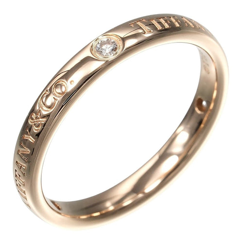 51 Tiffany & Co. Flat - Bague en or rose et diamants 58 Facettes fi1py480nb