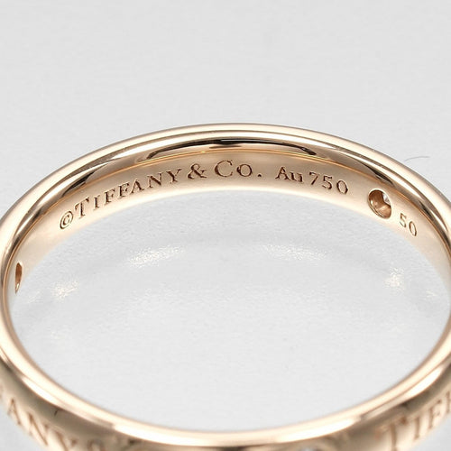 51 Tiffany & Co. Flat - Bague en or rose et diamants 58 Facettes fi1py480nb