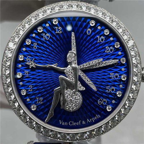 Van Cleef & Arpels Féerie - Montre Lady en or blanc et diamants 58 Facettes Jnci164