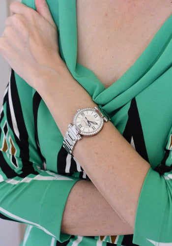 Montre Chopard Impériale - Montre acier diamants réf. 388532-3004 58 Facettes CHO-350