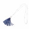 Collier Goshwara - Sautoir Gouttière en or blanc, diamants et tanzanite 58 Facettes 35887