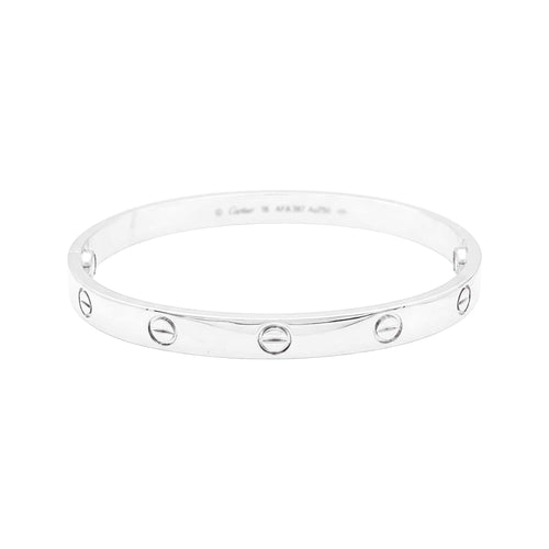 Bracelet Cartier Love - Bracelet en or blanc 58 Facettes 35944