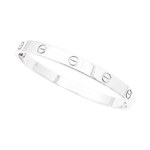 Bracelet Cartier Love - Bracelet en or blanc 58 Facettes 35944