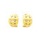 Boucles d'oreilles Boucles d'oreilles motif capitonné en or jaune 58 Facettes 35931