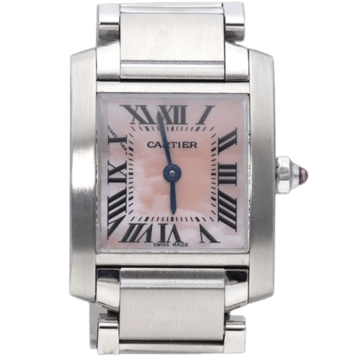 Cartier Tank Française - Montre en acier 58 Facettes MT45365