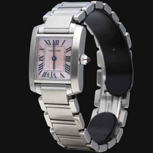 Cartier Tank Française - Montre en acier 58 Facettes MT45365