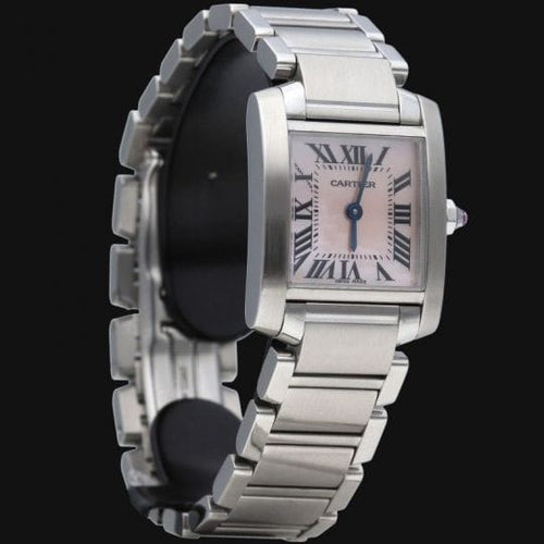 Cartier Tank Française - Montre en acier 58 Facettes MT45365