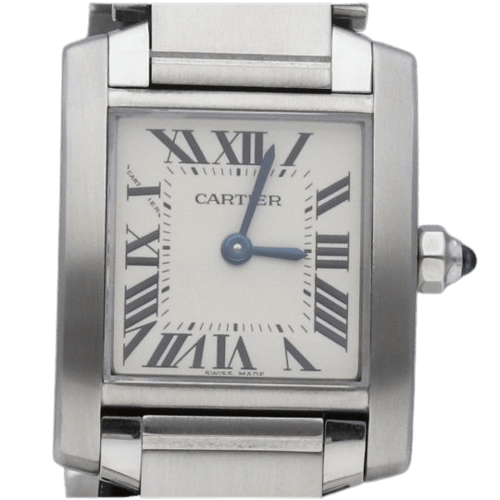 Cartier Tank Française - Montre en acier 58 Facettes MT47848