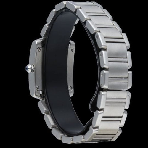 Cartier Tank Française - Montre en acier 58 Facettes MT47848