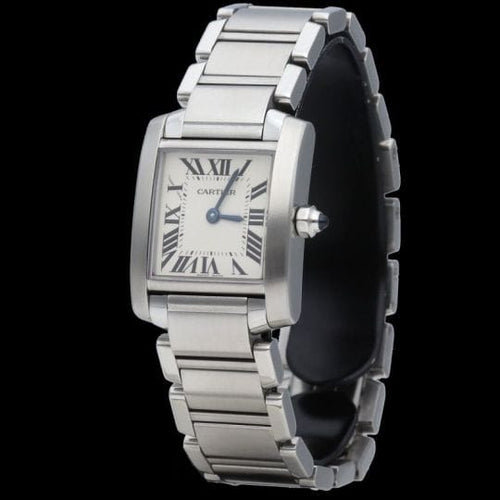 Cartier Tank Française - Montre en acier 58 Facettes MT47848