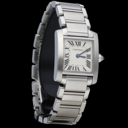 Cartier Tank Française - Montre en acier 58 Facettes MT47848