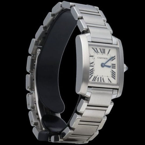 Cartier Tank Française - Montre en acier 58 Facettes MT47848
