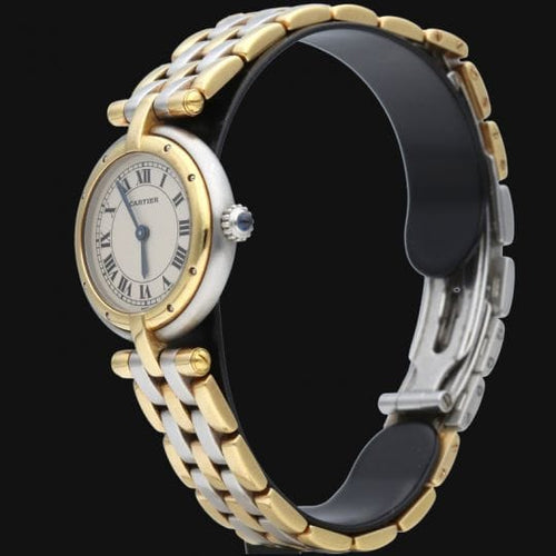 Cartier Panthère PM - Montre en or jaune et acier 58 Facettes MT47907