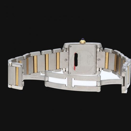 Cartier Tank Française - Montre en or jaune et acier 58 Facettes MT47947