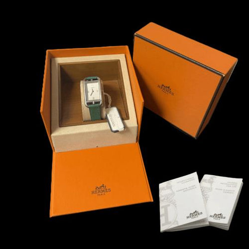Hermès Nantucket - Montre femme en acier 58 Facettes MT46953