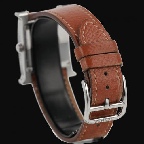 Hermès Heure H - Montre en acier 58 Facettes MT46962