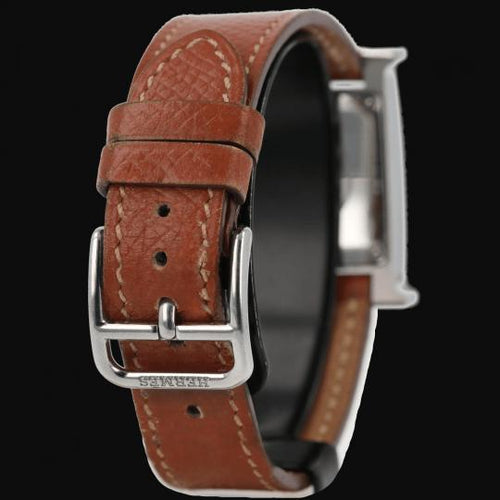 Hermès Heure H - Montre en acier 58 Facettes MT46962