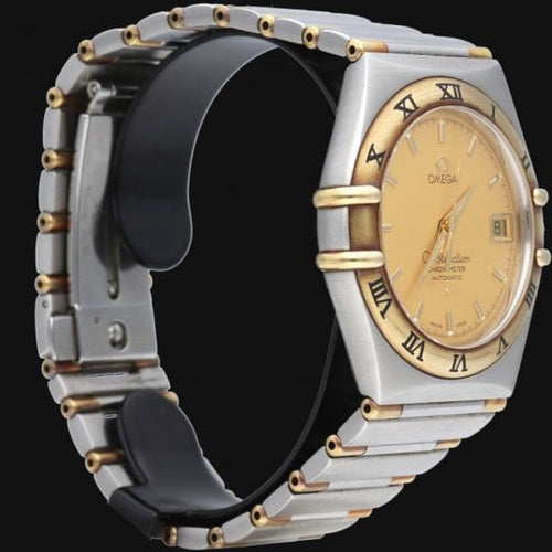 Omega Constellation - Montre automatique 35 mm en or jaune et acier 58 Facettes MT47962