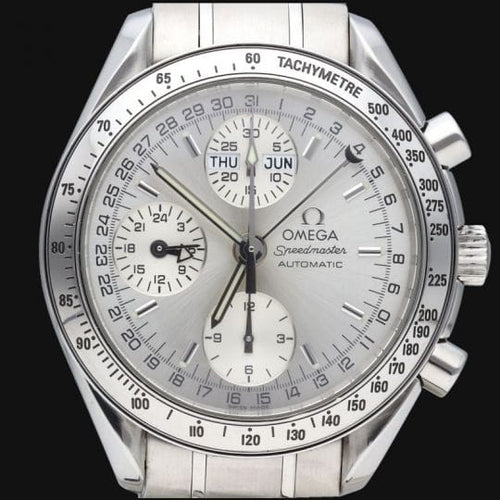 Omega Speedmaster - Montre Day-Date Chronograph en acier 58 Facettes MT47299