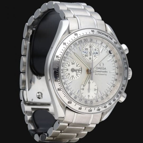 Omega Speedmaster - Montre Day-Date Chronograph en acier 58 Facettes MT47299