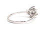 63 Années 70 - Bague en or blanc et diamant taille brillant 58 Facettes 23920