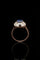 Bague 54 Scrigno di Zaffiro - Bague en or blanc, saphir et diamants 58 Facettes