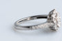 Bague 51 Bague chou en or blanc 18K et diamants 2,16 ct 58 Facettes BGCHOUCC1531-107