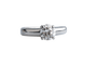 50.5 Bague solitaire en platine avec diamant 0,80 ct H VS2 58 Facettes SOLDCC1531-107