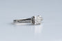 Bague 51 Bague diamants princesse et brillants en or blanc 18K 58 Facettes BGMAUBDOC768-107