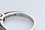 Bague 51 Bague diamants princesse et brillants en or blanc 18K 58 Facettes BGMAUBDOC768-107