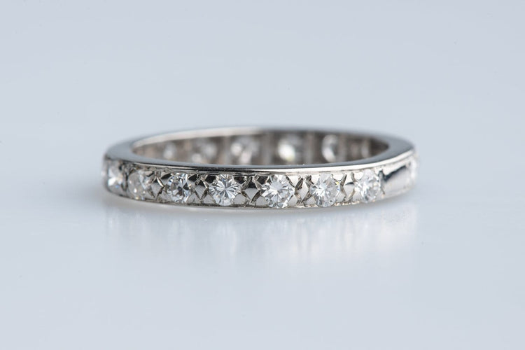 48.5 Alliance diamants en or blanc 18K 0,95 ct 58 Facettes ALLDOC757-107