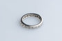 Bague 48.5 Alliance diamants en or blanc 18K 0,95 ct 58 Facettes ALLDOC757-107