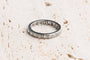 Bague 48.5 Alliance diamants en or blanc 18K 0,95 ct 58 Facettes ALLDOC757-107