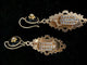 Napoléon III - Pendants d’oreilles en or rose et jaune, onyx et perles fines 58 Facettes bague01