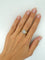 Bague 55 Art Nouveau - Bague marguerite en or jaune et diamants 58 Facettes Bague 011