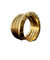 53 Bulgari B.zero1 - Bague ressort en or jaune 18 carats 58 Facettes Bague 17
