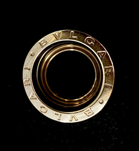 53 Bulgari B.zero1 - Bague ressort en or jaune 18 carats 58 Facettes Bague 17