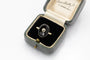 50 Bague vintage en or jaune, onyx et diamant 58 Facettes 13453A