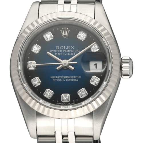 Rolex Lady-Datejust - Montre 69174G cadran Blue Vignette