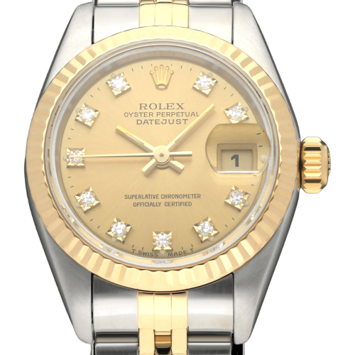 Rolex - Montre Lady-Datejust 69173G en or et acier