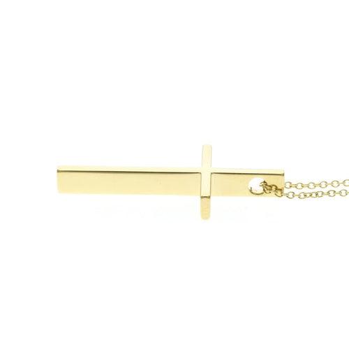 Tiffany & Co. - Pendentif croix en or jaune 18K 58 Facettes aieinhf4ov