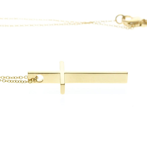 Tiffany & Co. - Pendentif croix en or jaune 18K 58 Facettes aieinhf4ov