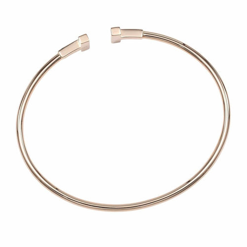 Tiffany & Co. T Wire - Bracelet en or rose et diamants 58 Facettes t03yrdptbq