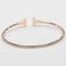 Tiffany & Co. T Wire - Bracelet en or rose et diamants 58 Facettes t03yrdptbq