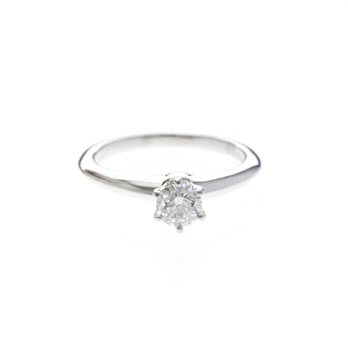 46 Tiffany & Co. Tiffany Setting - Bague solitaire en platine et diamant 58 Facettes y3tfd79gqo