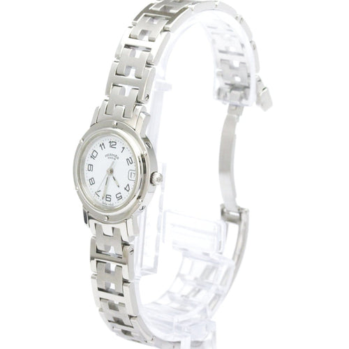 Hermès Clipper - Montre quartz en acier inoxydable 58 Facettes ixwxrfq1v2